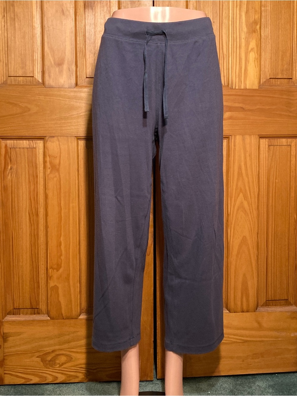 EUC Architect Petites Vintage 90s Pull On Pants Knit Elastic Waist Blue Size LP